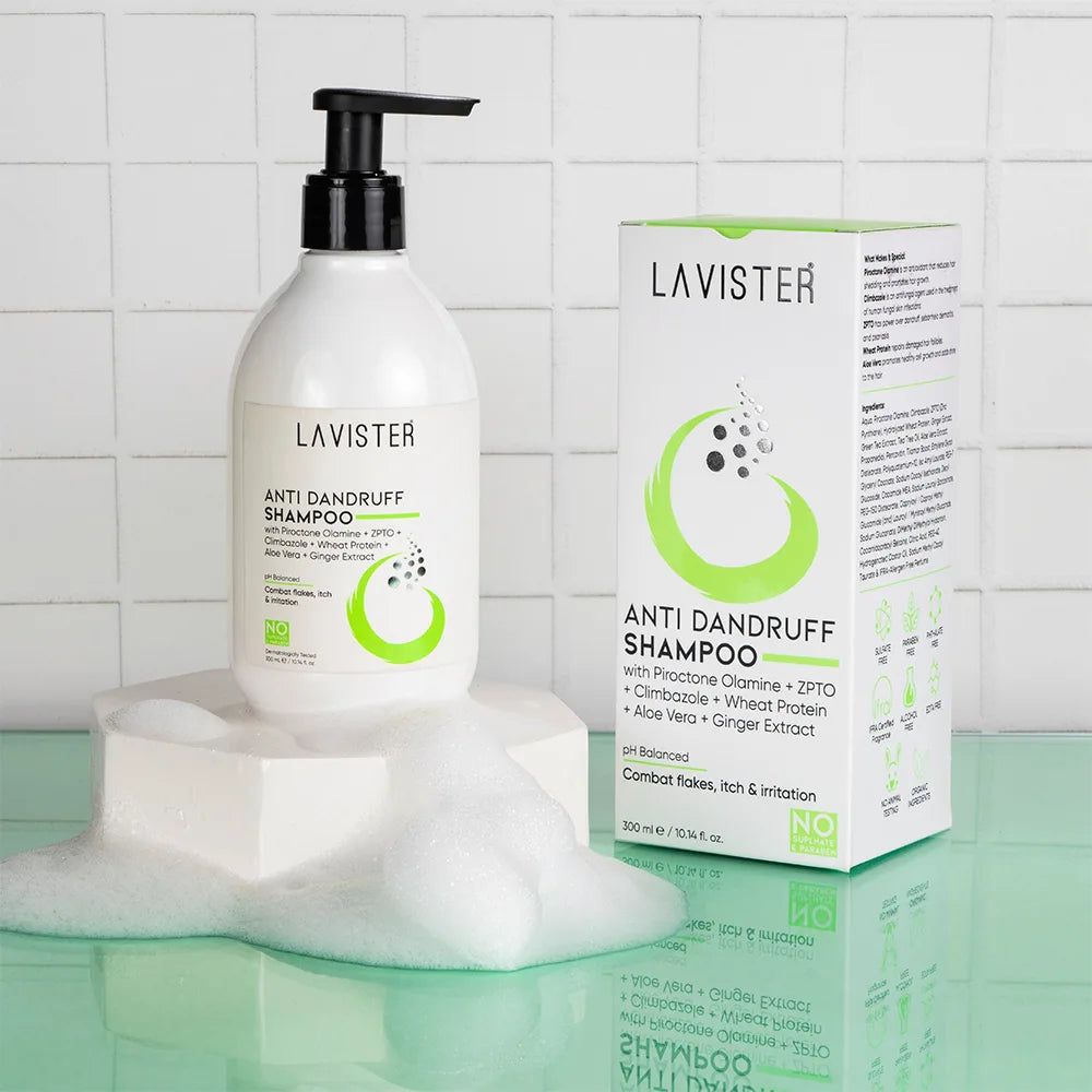 Anti Dandruff Shampoo by Lavister for Flake-Free, Nourished Hair – Shop Now