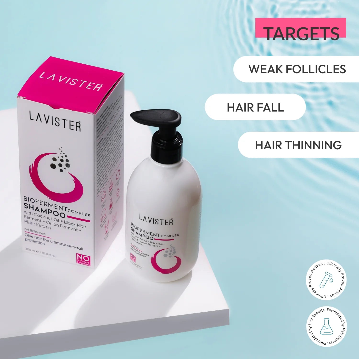 Nourish Your Hair with Lavister's Bioferment Complex Shampoo - Order Now