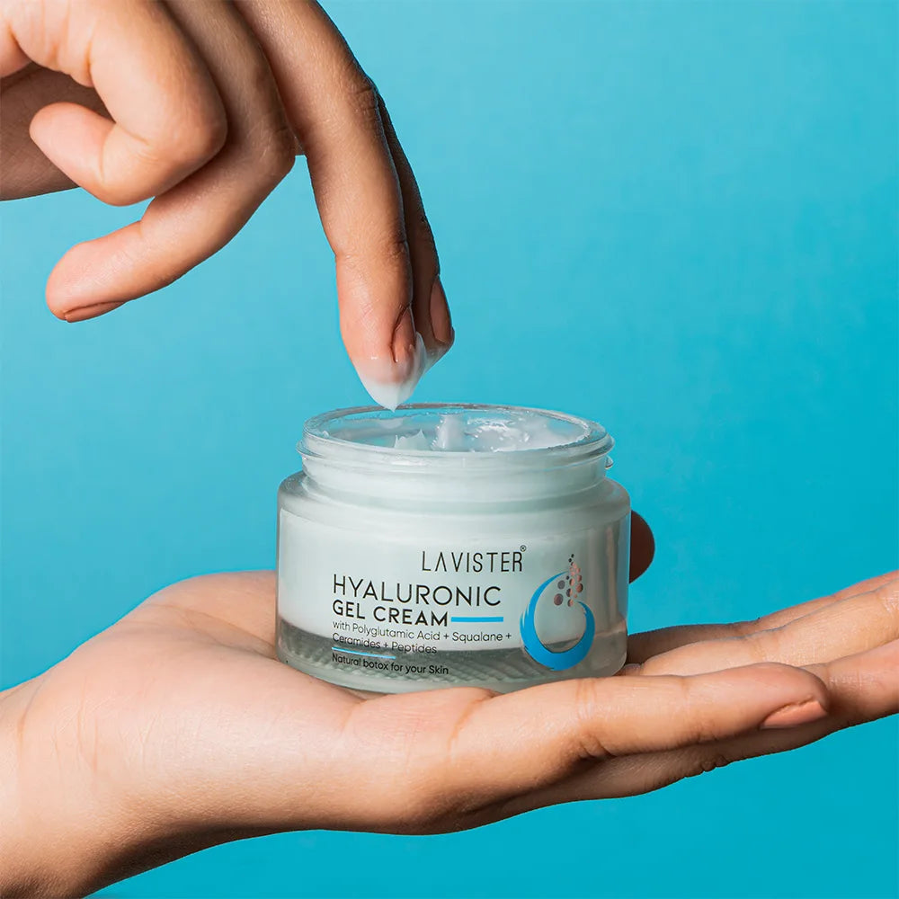 Hyaluronic & Ceramide Gel Cream by Lavister for Soft, Smooth Skin - Buy Now at the Best Prices