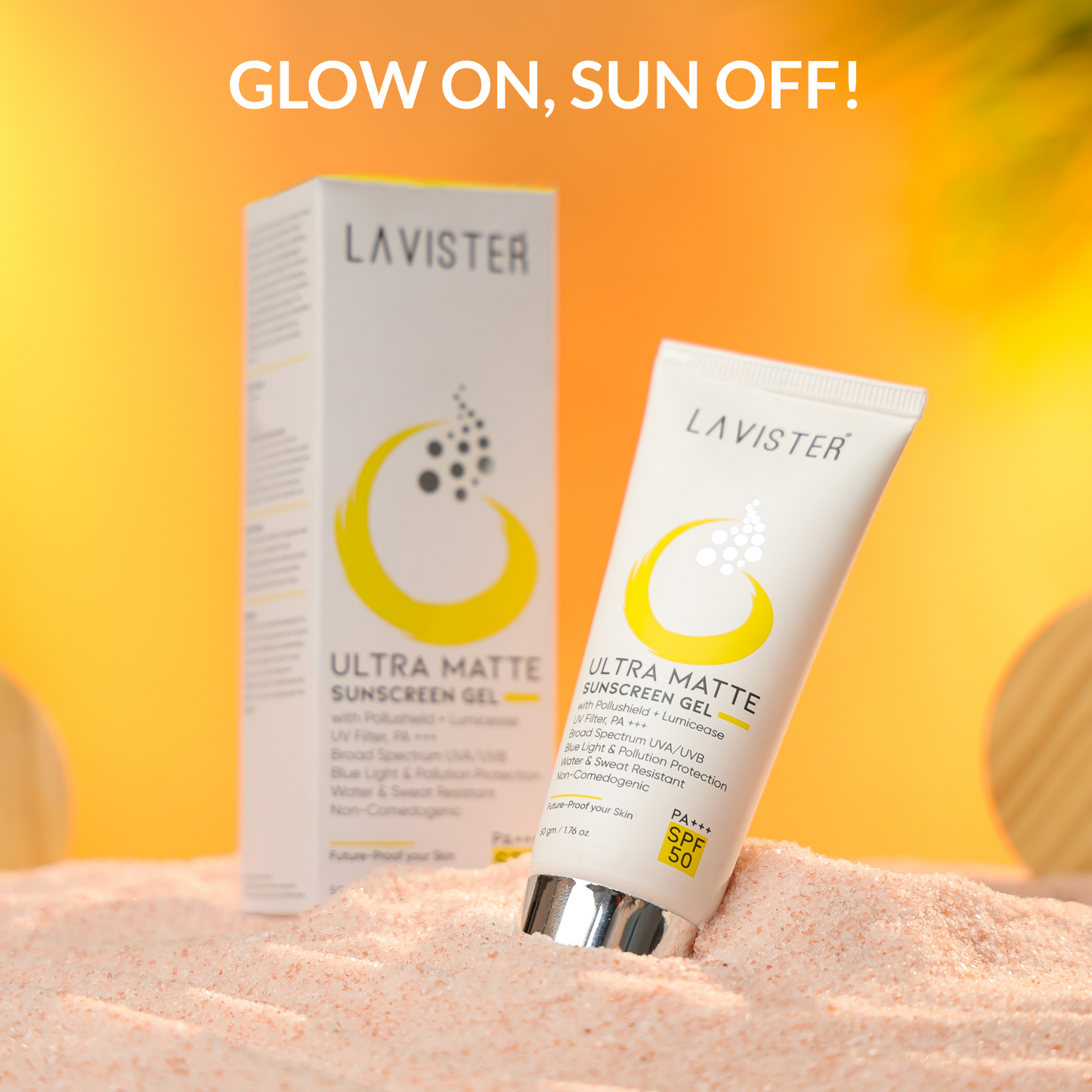 Buy Ultra Matte Sunscreen Gel by Lavister and stay sun-safe. Order now!